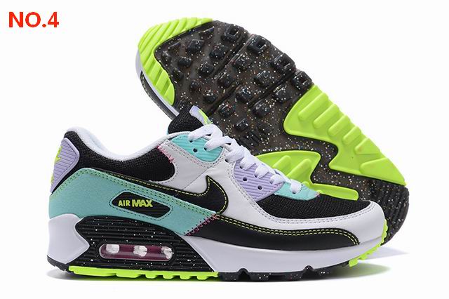 2022 Nike Air Max 90 Women's Shoes 5 Colorways Spring-14